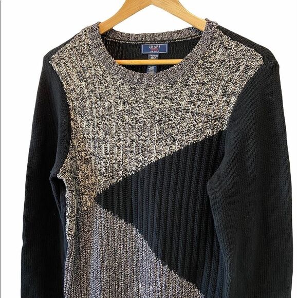 CHAPS Denim Petite Knit Crew Neck Sweater PXL - Picture 3 of 8